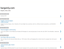 Tablet Screenshot of bargainly.com